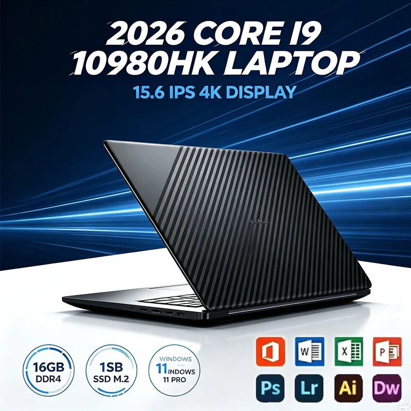 Laptops - Ultra Portable Laptop Powerful 15.6 Inch