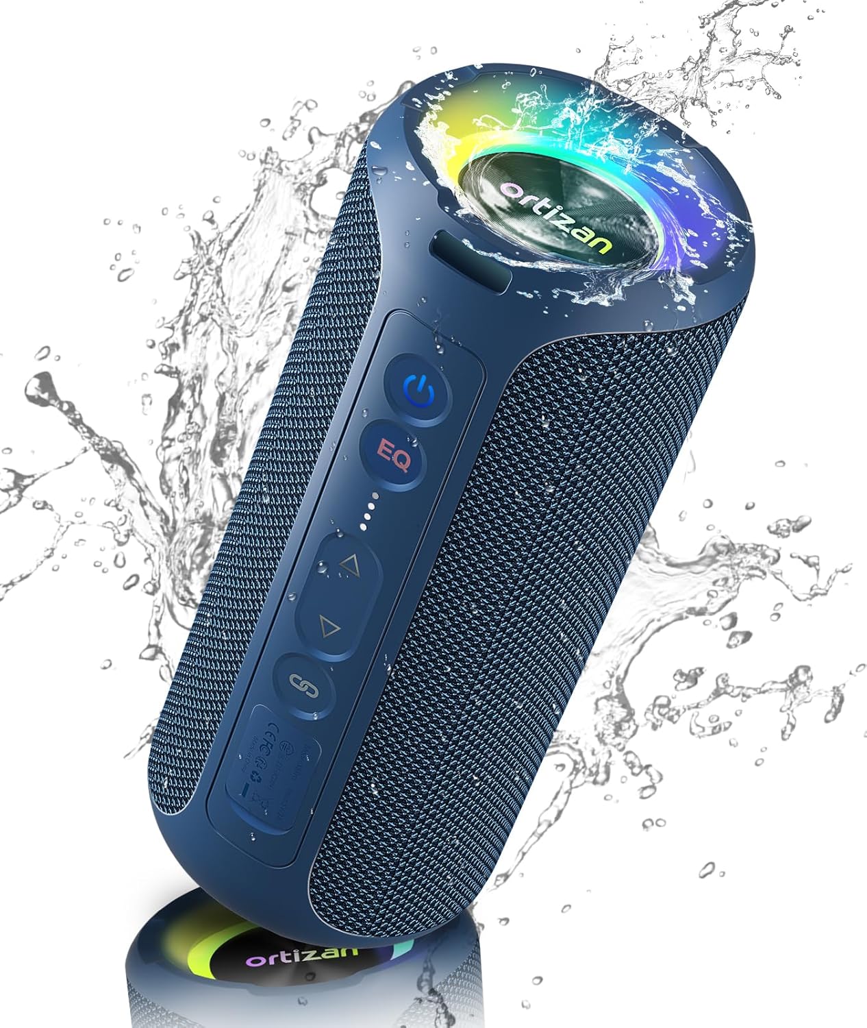Portable Bluetooth Speaker Waterproof Ipx7 - Ortizan Wireless Bluetooth Speaker with 40W