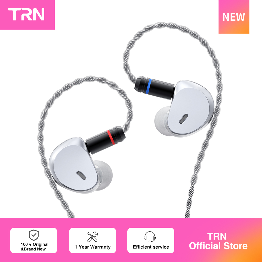 Planar Magnetic Iem Earphones - TRN Caravel Headphones 1DD+1Planar Hybrid Driver