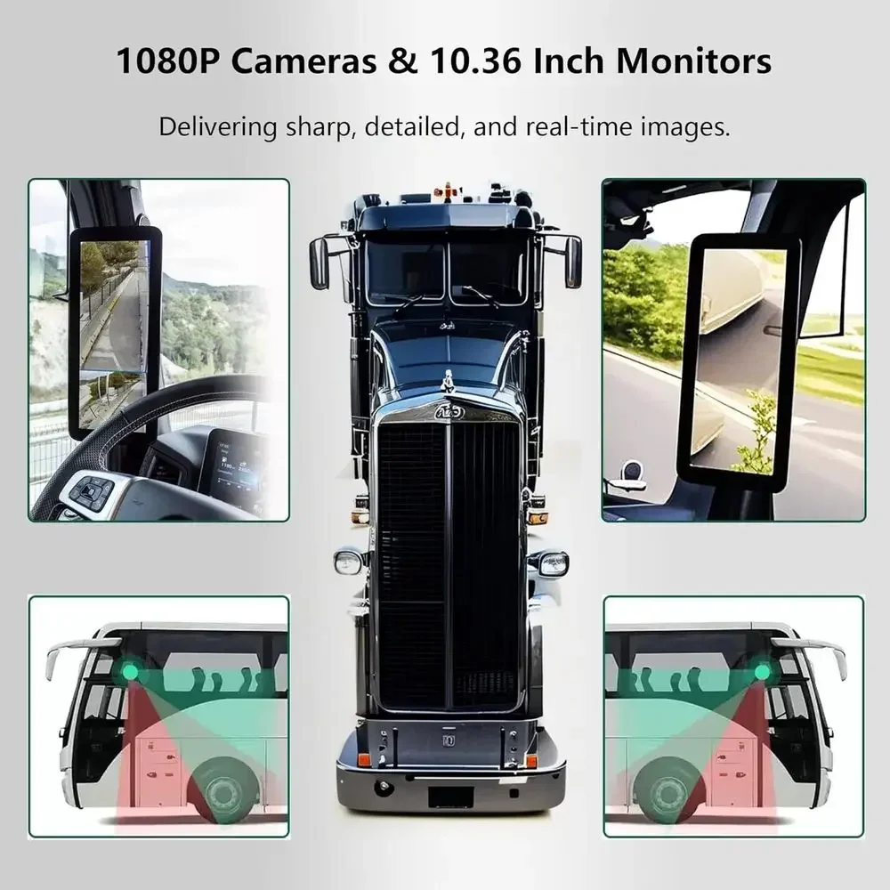 Dual Monitor Truck Camera Syst - Cameras 评论和价格