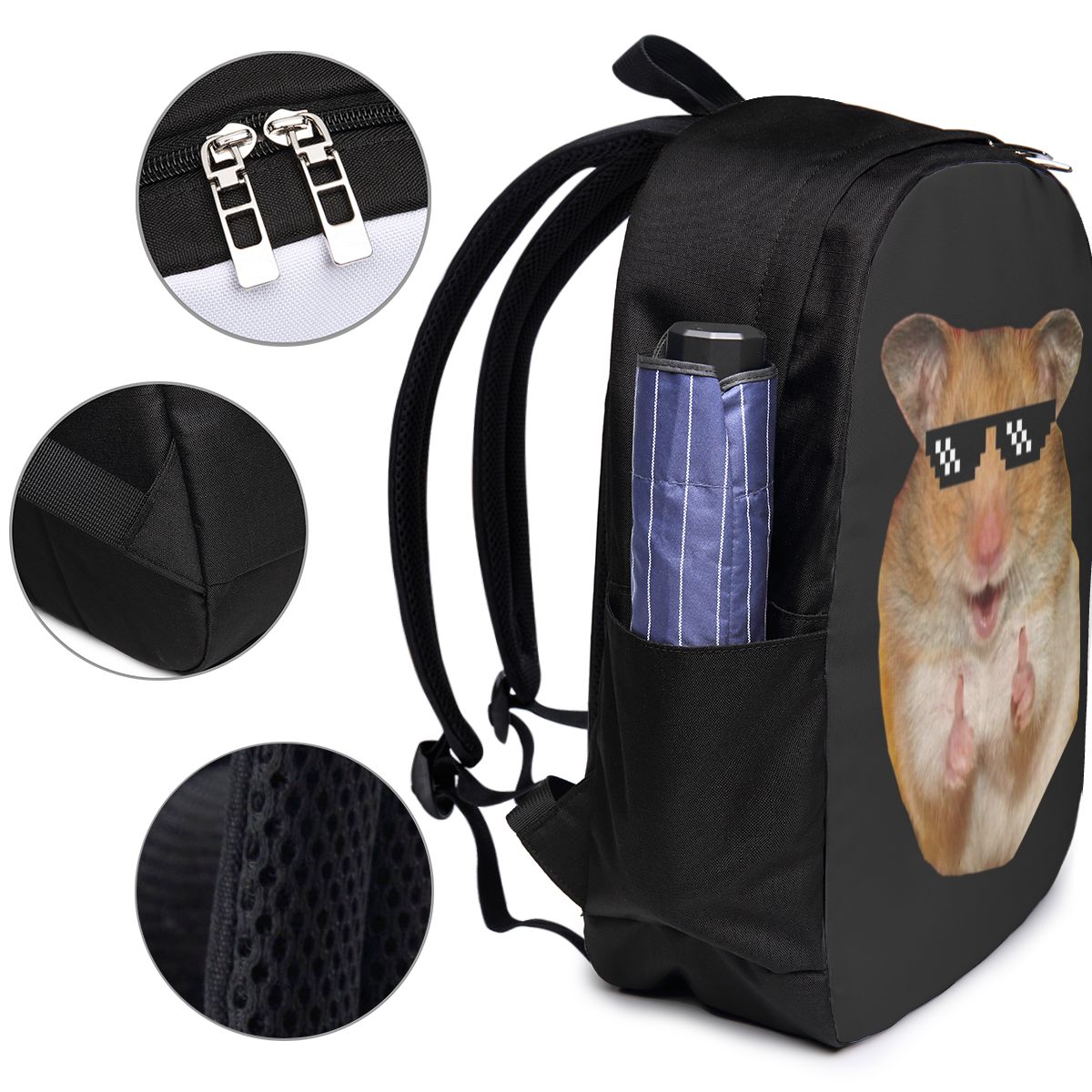 Funny Hamster Backpack Travel  - Laptops 评论和价格