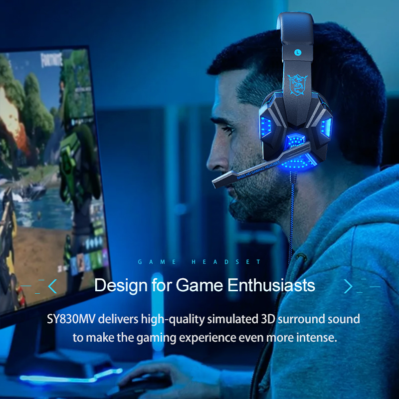 7.1 Surround Sound Gaming Head - Gaming Headset With Mic Rgb 评论和价格