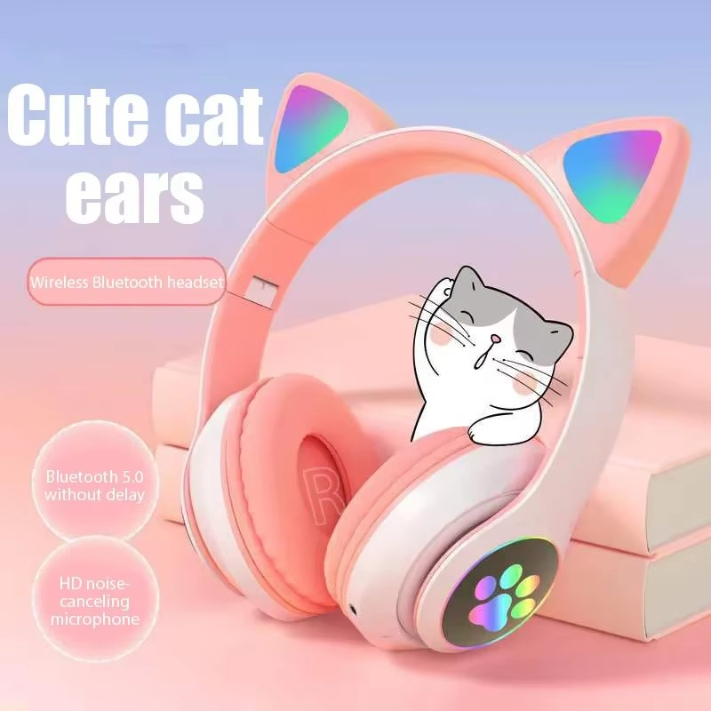 JST-28 Wireless Headphones Cat - Anc Wireless Over Ear Headphones 评论和价格
