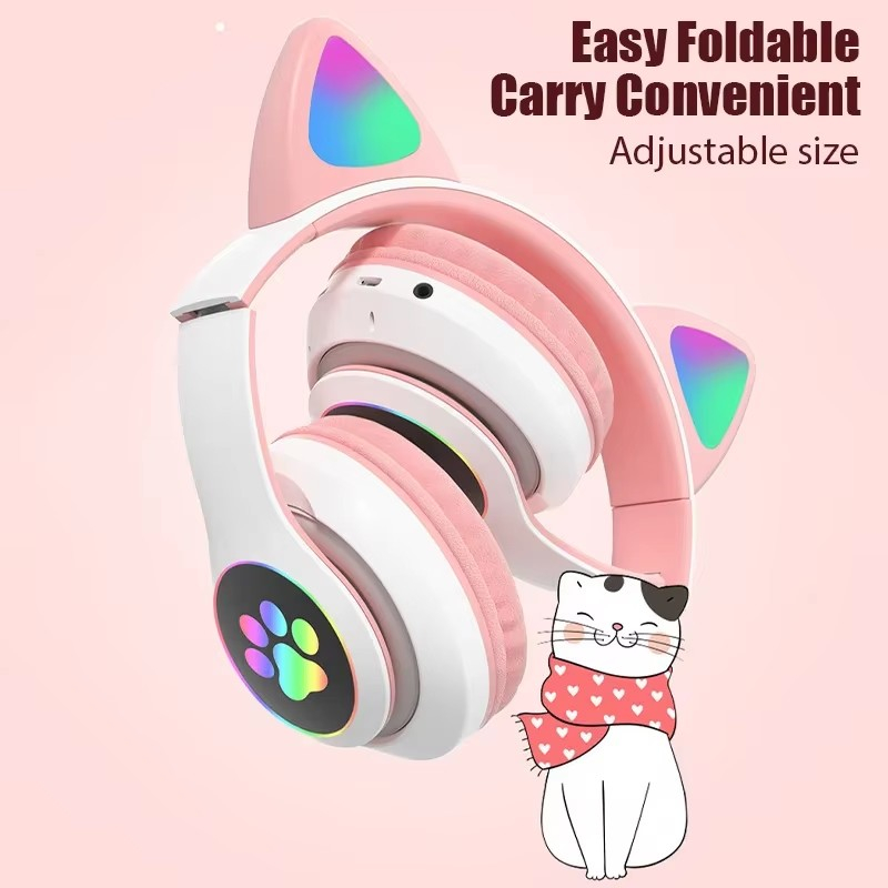 JST-28 Wireless Headphones Cat - Anc Wireless Over Ear Headphones 评论和价格