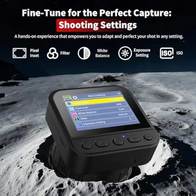 64MP 2.8‘’ Screen 4K Electroni - Cameras 评论和价格