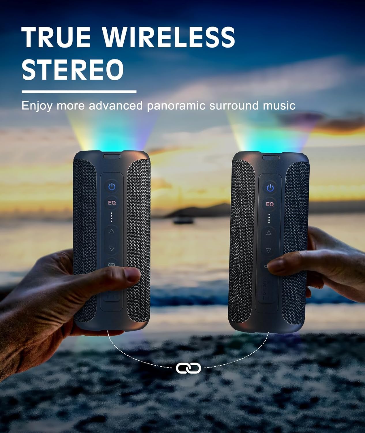 Ortizan Wireless Bluetooth Spe - Portable Bluetooth Speaker Waterproof Ipx7 评论和价格