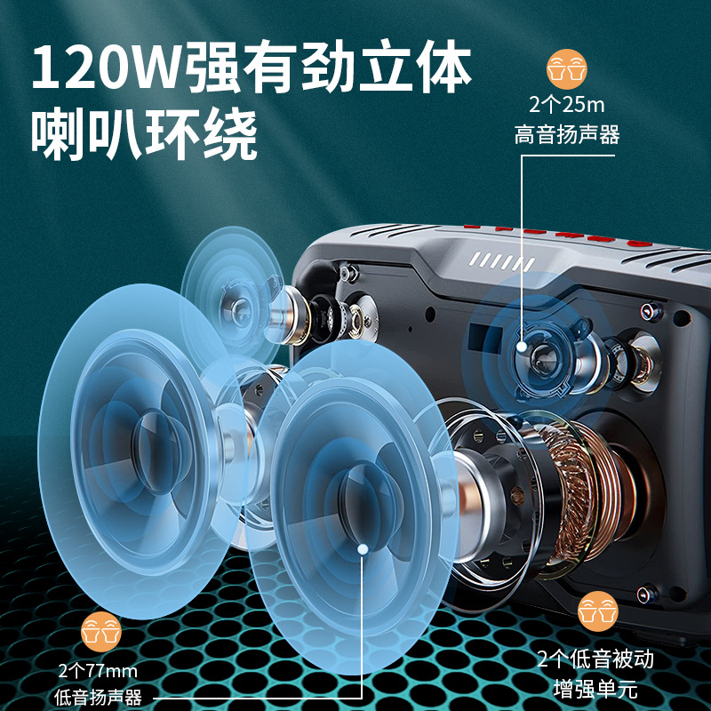 X10 Portable Blue-tooth Speake - Portable Bluetooth Speaker Waterproof Ipx7 评论和价格