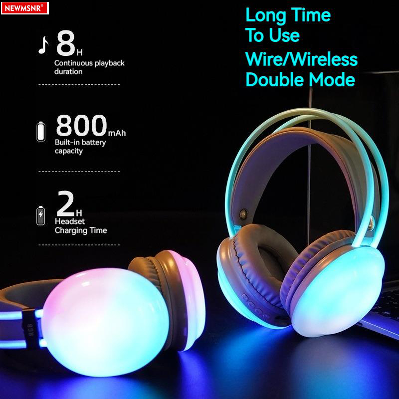 Gaming RGB Colorful Light Blue - Gaming Headset With Mic Rgb 评论和价格