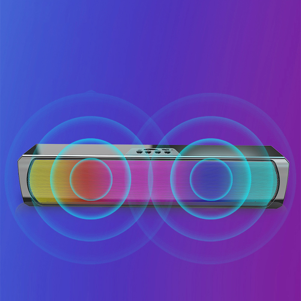 Portable Computer Sound Bar Sp - Rgb Computer Soundbar For Pc 评论和价格