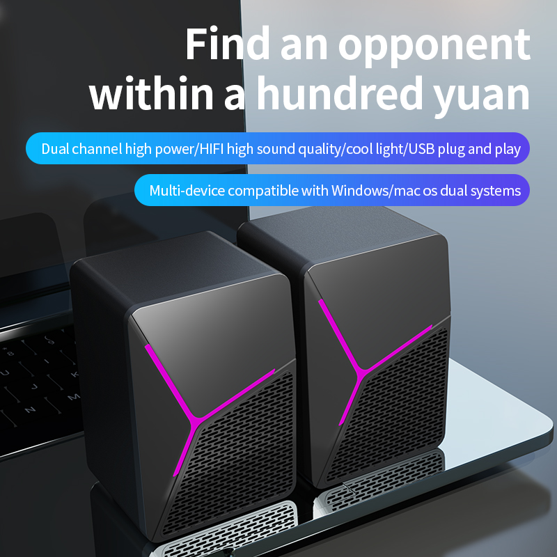 RGB Gaming Computer Speakers W - Rgb Computer Soundbar For Pc 评论和价格