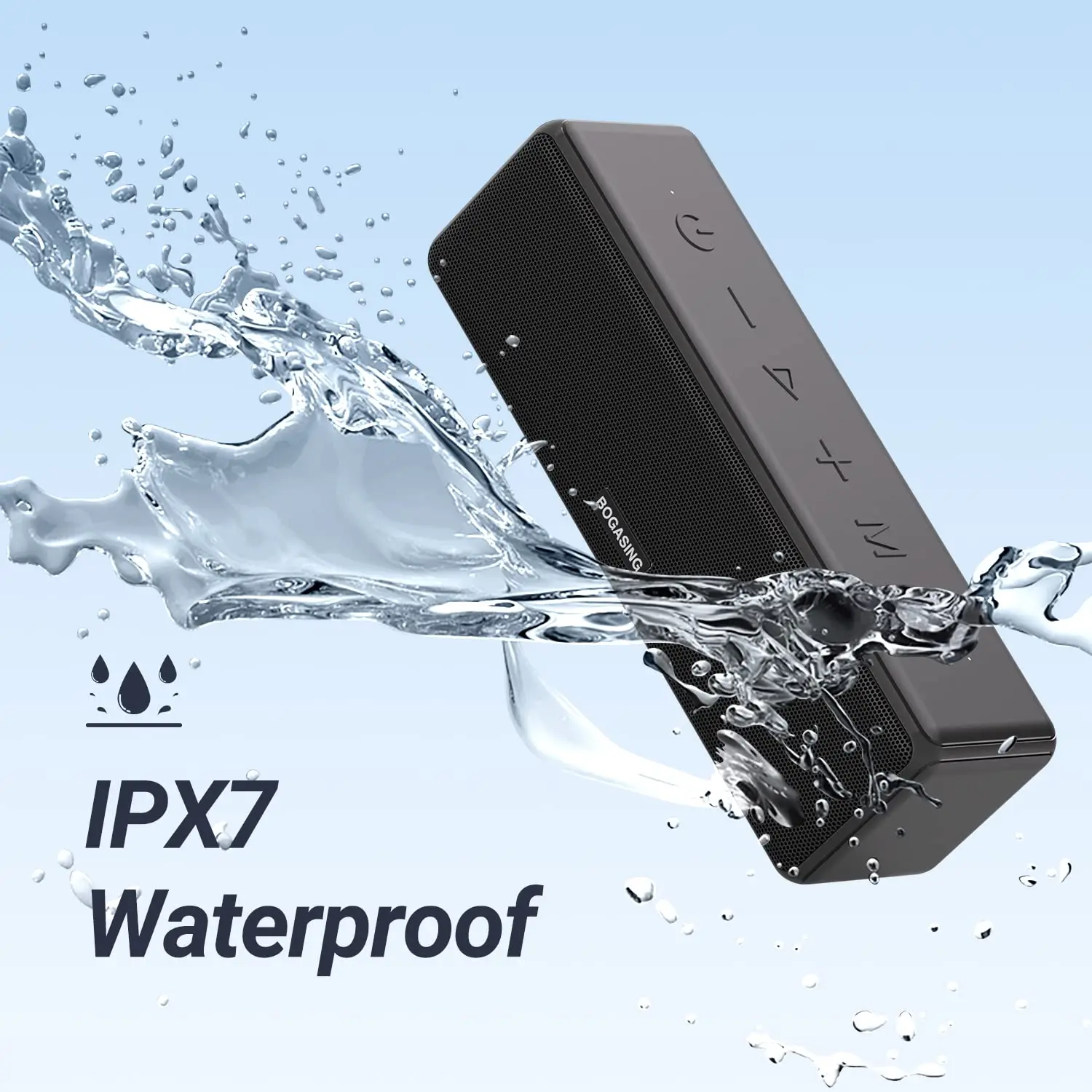 BOGASING M8 Wireless Bluetooth - Portable Bluetooth Speaker Waterproof Ipx7 评论和价格