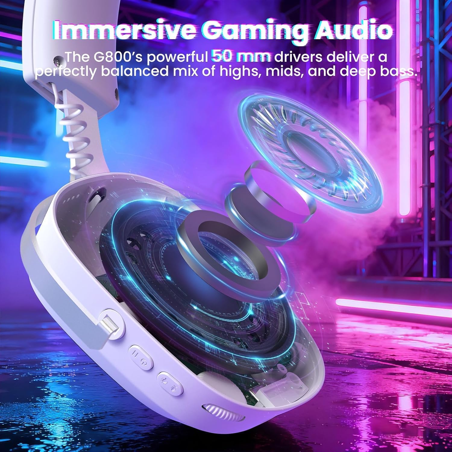 ATTACK SHARK G800 Wireless Gam - Gaming Headset With Mic Rgb 评论和价格