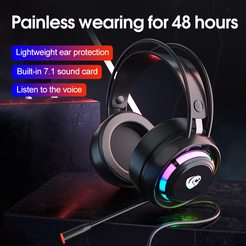 Gaming Headset PSH-300 7.1 Sur - Gaming Headset With Mic Rgb 评论和价格