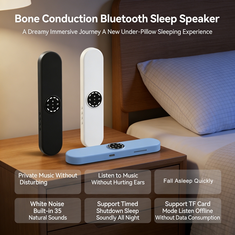 Bone Conduction Bluetooth Slee - Speakers 评论和价格