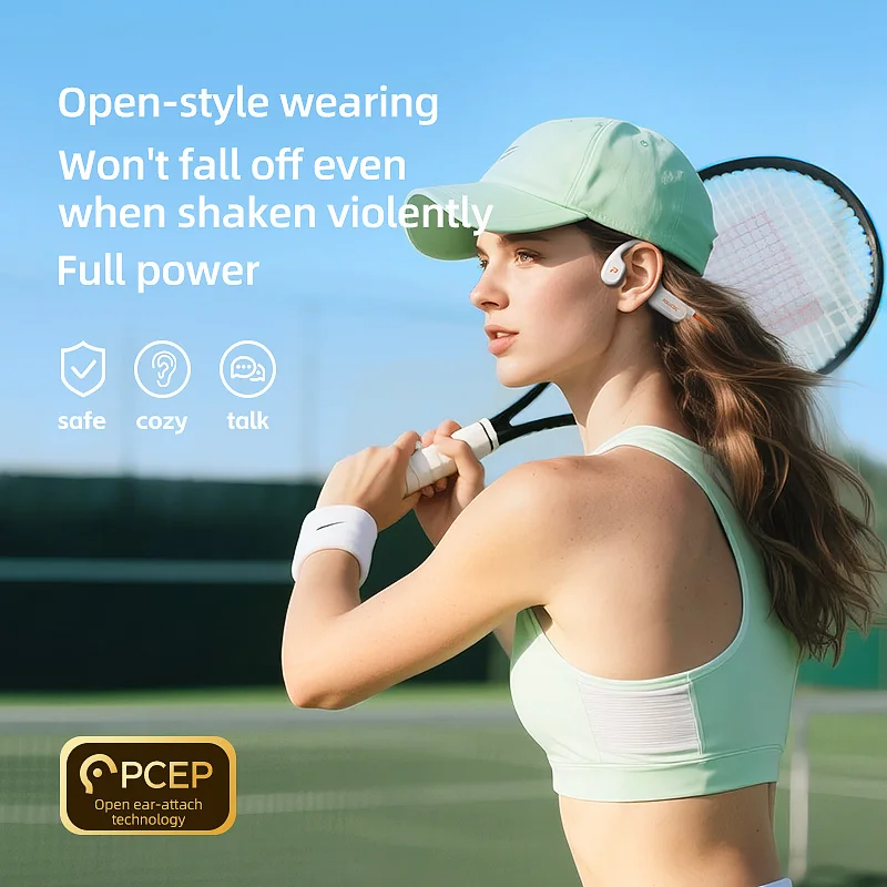 POLVCDG X9 Bone Conduction Swi - Type C Wired Earphones With Mic 评论和价格