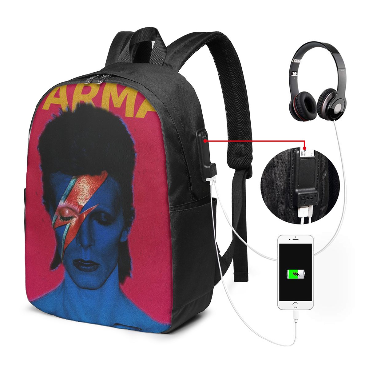 Davids Bowied Backpack Travel  - Laptops 评论和价格