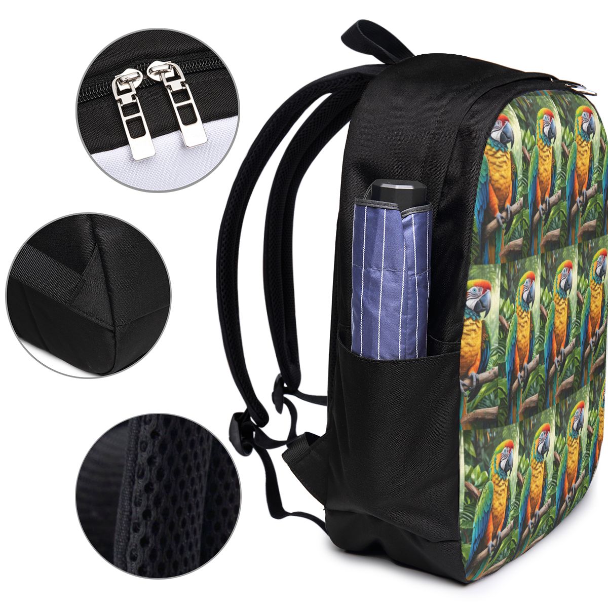 Cute Macaw Parrots Backpack Tr - Laptops 评论和价格