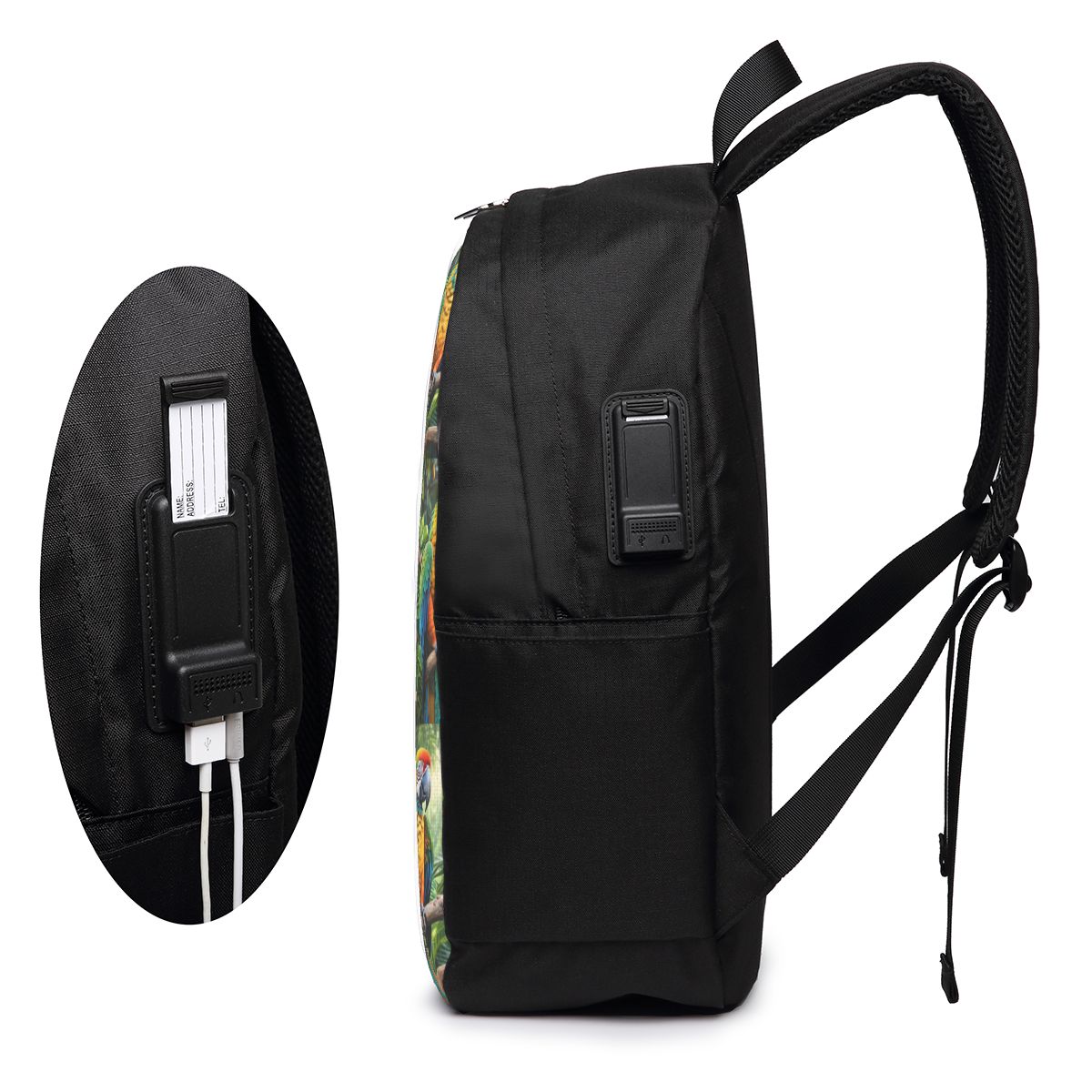 Cute Macaw Parrots Backpack Tr - Laptops 评论和价格