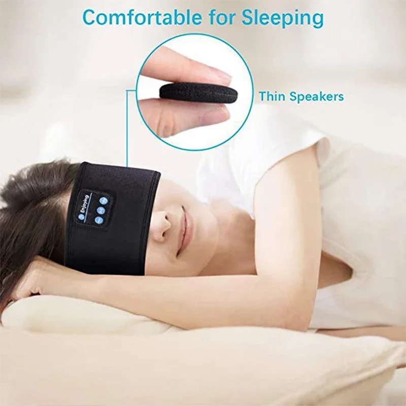 Bluetooth Earphones Sports Sid - Sleep Mask Headphones Bluetooth 评论和价格