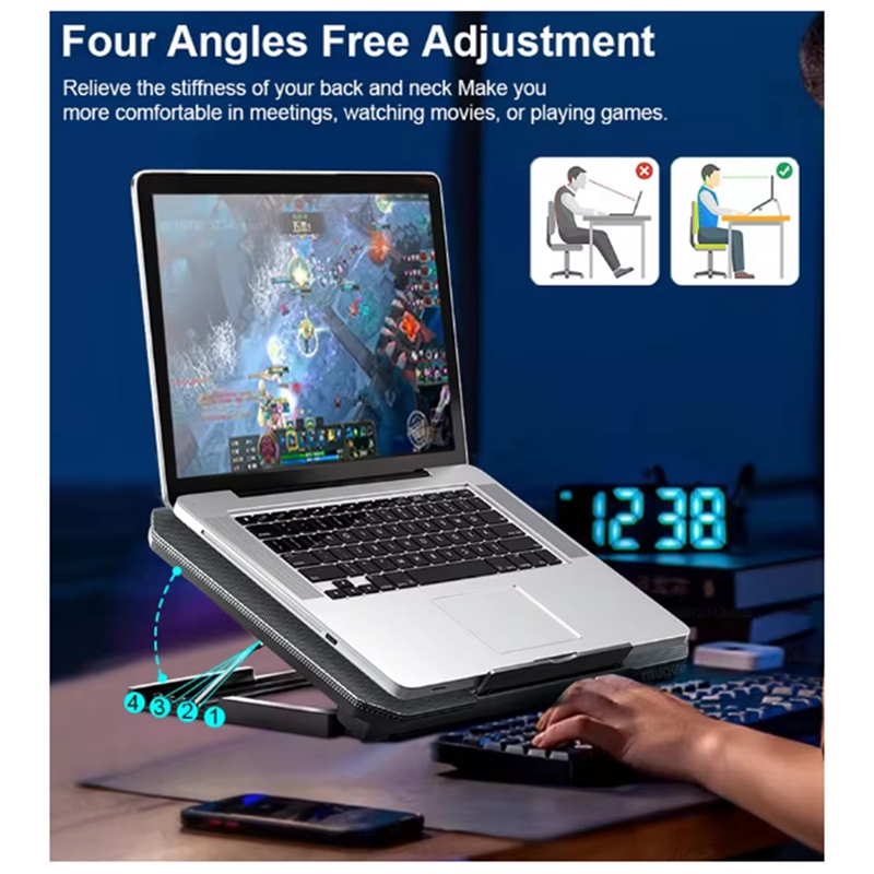 Gaming Laptop Cooler for 12-16 - Laptops 评论和价格