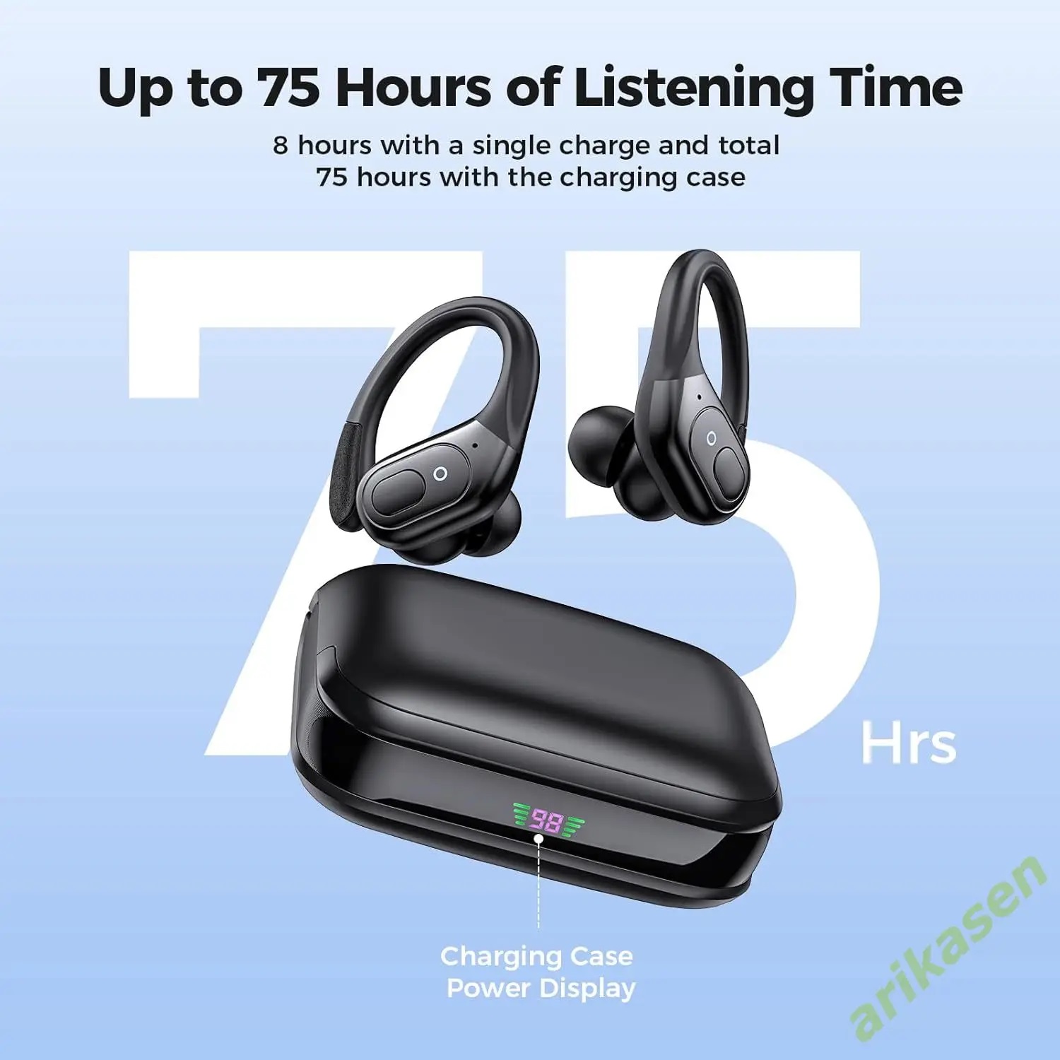Bluetooth Headphones Wireless  - Anc Wireless Over Ear Headphones 评论和价格