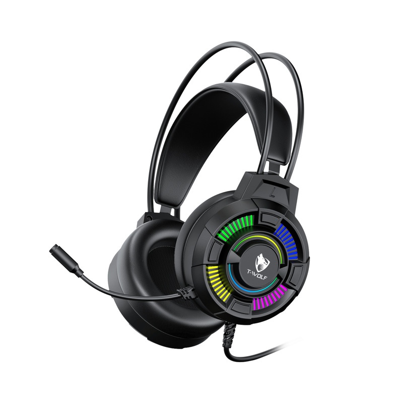 T-Wolf H140 Gaming Headset Wir - Gaming Headset With Mic Rgb 评论和价格