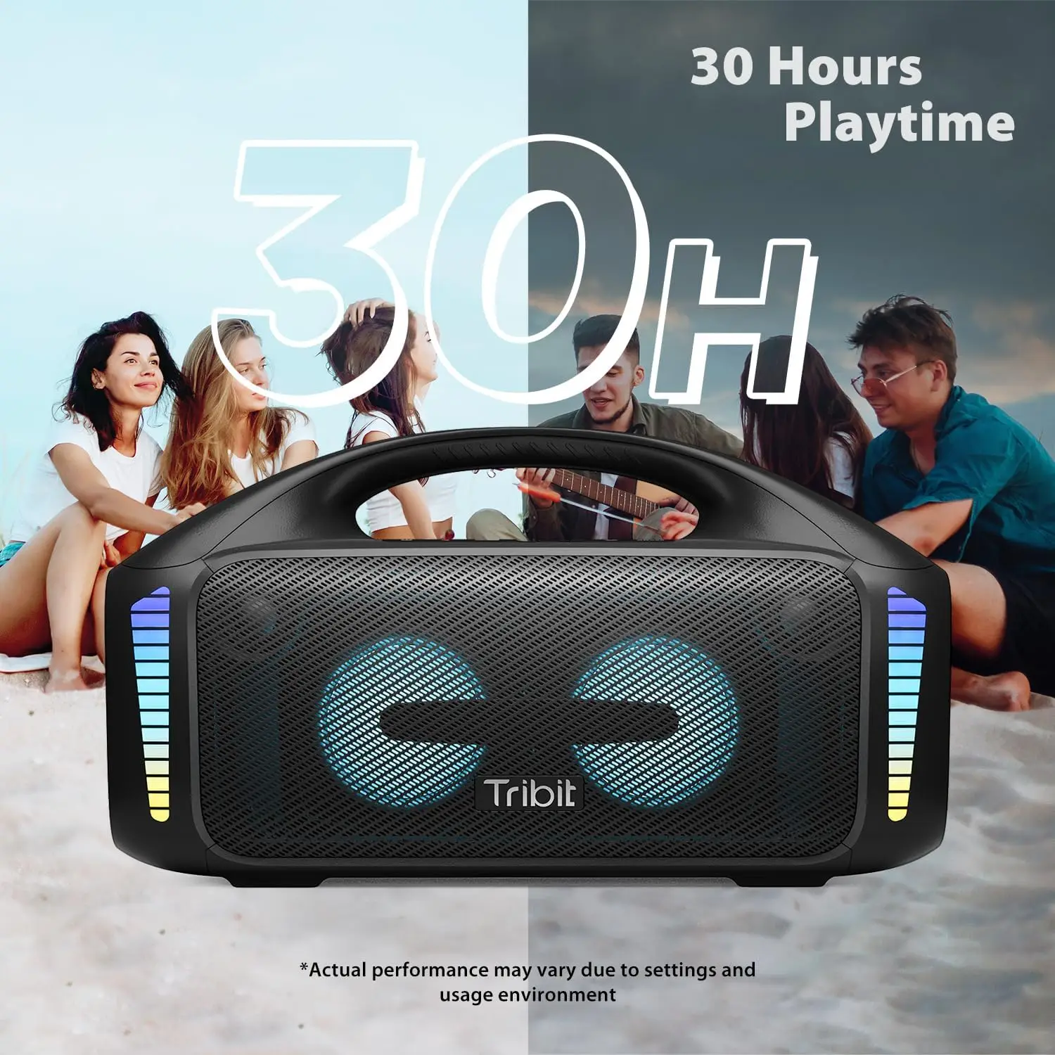 Tribit Portable Bluetooth Spea - Portable Bluetooth Speaker Waterproof Ipx7 评论和价格