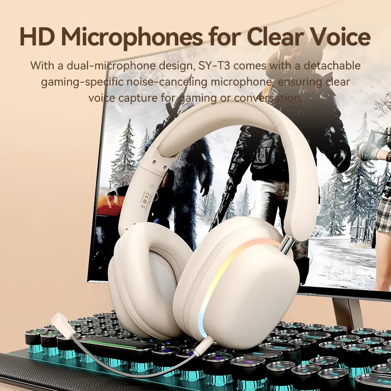 HIFI Stereo Wireless Bluetooth - Gaming Headset With Mic Rgb 评论和价格