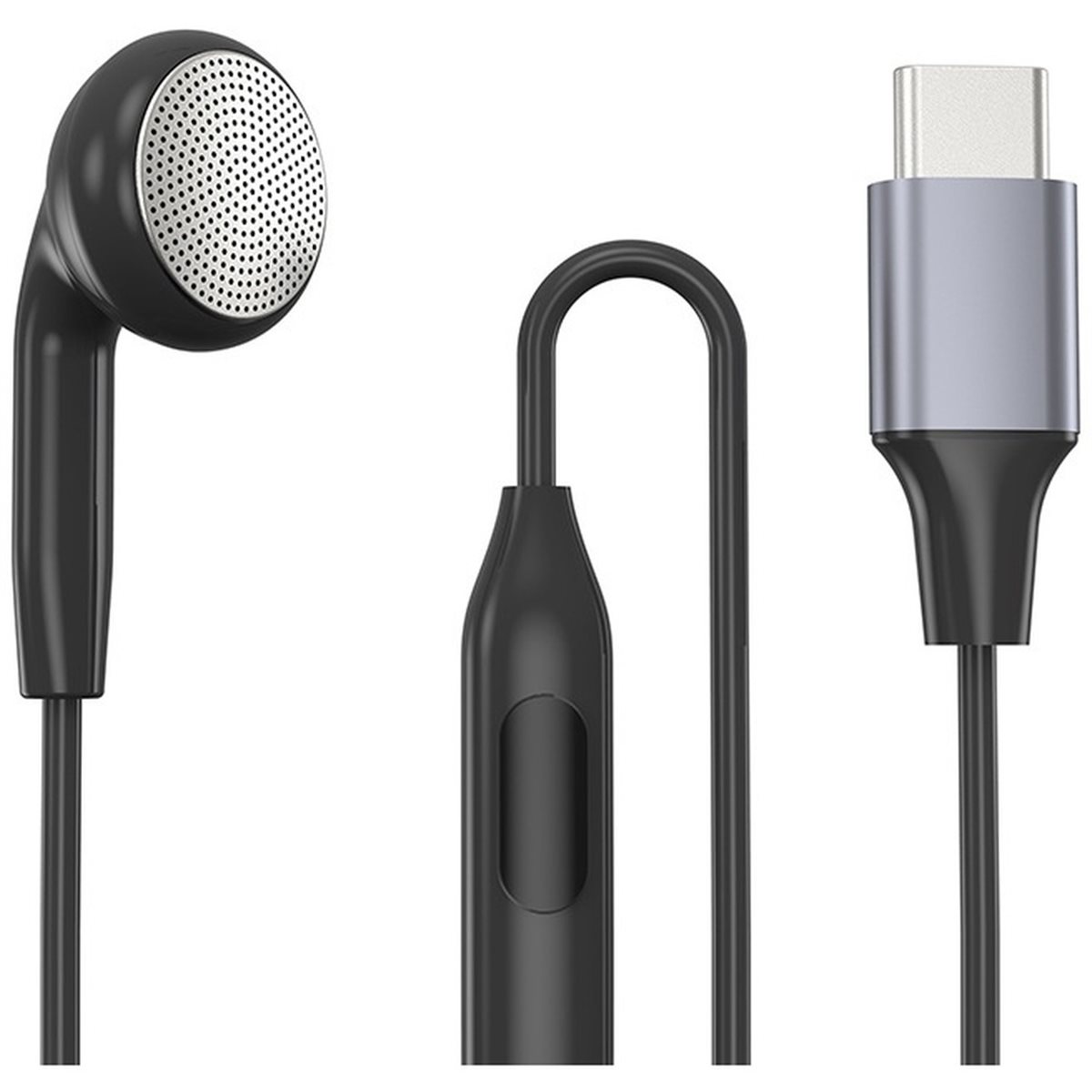 DT75BG Type C Single Earbud wi - Type C Wired Earphones With Mic 评论和价格
